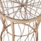 Flash Furniture 3PC Tan Rattan Set-Side Table-Light Gray Cushions TW-VN017-18-TAN-GG - alternate 6